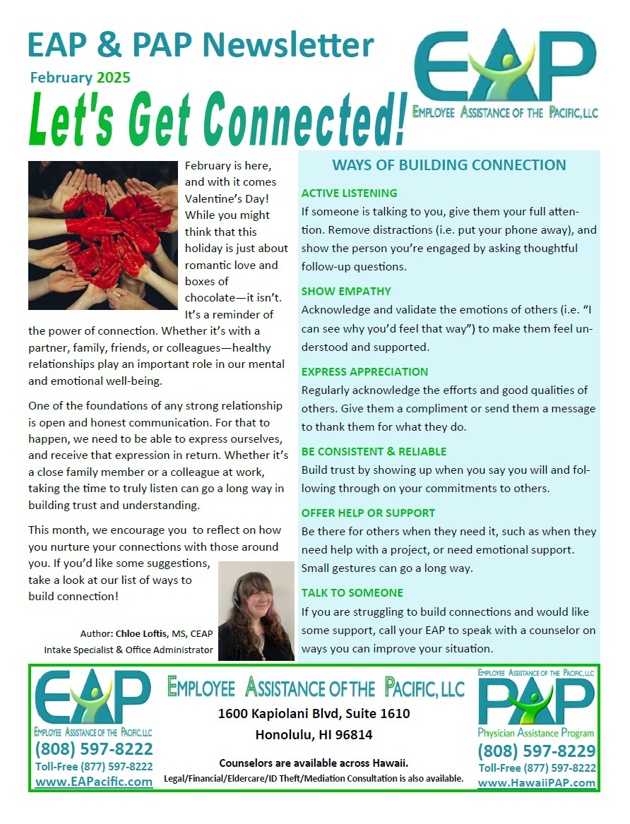 February 2025 Newsletter